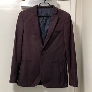 Maroon Suit Topman